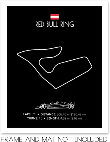 Miniatura 41 de Custom Car Posters Póster hecho a mano compatible con Autodromo Enzo e Dino Ferrari (Imola, Italia), póster de pista de carreras diseñado