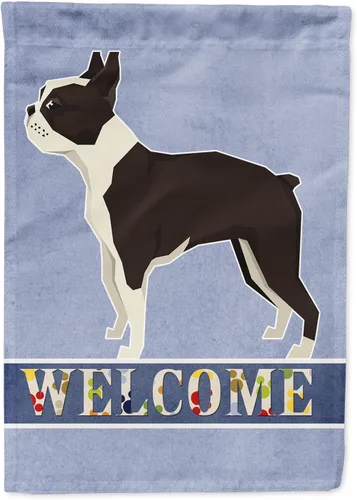Miniatura 64 de Caroline's Treasures CK3704GF Bandera de jardín de bienvenida de Akita Shepherd Black and Tan - Bandera decorativa para patio exterior, patio