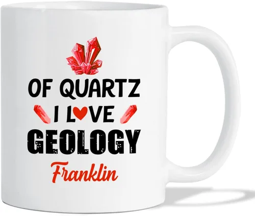 Miniatura 10 de Taza de café personalizada de regalo para geólogo, con texto en inglés «Not All Who Wander Are Lost Some Are Looking For Cool Rocks», taza de café