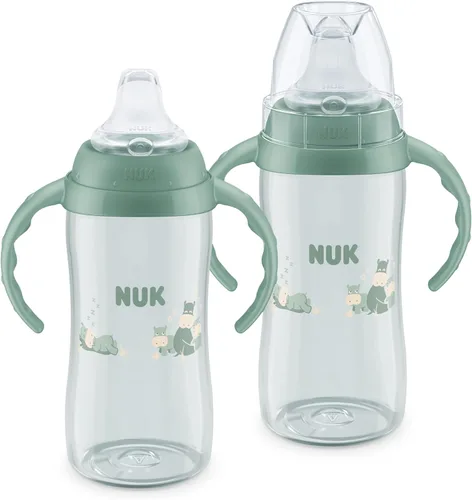 Miniatura 14 de NUK First Choice - Vaso grande para aprendizaje 2.0, 10 onzas, taza para sorber con asas, a prueba de derrames, a prueba de fugas, vaso con popote