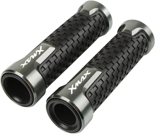 Empuñaduras de manillar de motocicleta para Yamaha Xmax 125 250 300 400 X MAX 2017 2018 Accesorios de motocicleta 7/8 pulgadas 0.866 in Agarraderas