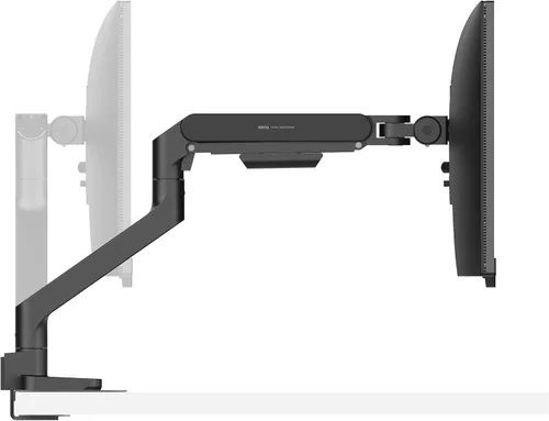 Miniatura 14 de BenQ BSH01 Ergo Brazo de Monitor - Soporte de Monitor con Resorte de Gas para Pantallas de hasta 45'' y 44 libras, Instalación Rápida, Sin Descenso