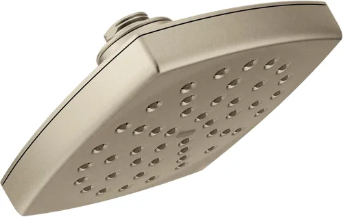 Miniatura 9 de Moen S6365EPBL Voss 6" Cabezal de ducha de función única Eco-Performance con tecnología de inmersión, negro mate Níquel pulido