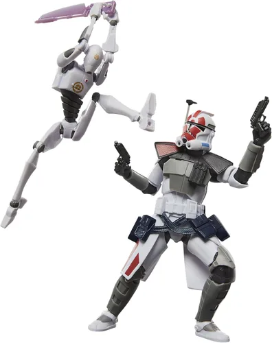 STAR WARS The Black Series ARC Trooper (Infiltrator) y Commando Droid (entrenamiento), Battlefront II - Figuras de acción coleccionables prémium de
