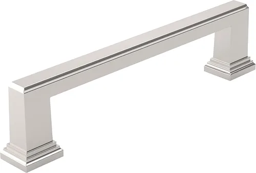Miniatura 11 de Richelieu Hardware BP79596180 Mirabel Collection - Tirador de transición de níquel pulido de 3 3/4 pulgadas (3.780 in) de centro a centro
