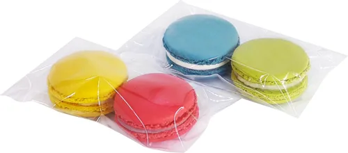 Wowfit 200 unidades bolsas de plástico de celofán transparente de 3 x 5 pulgadas, bolsas de cello resellables autosellantes buenas para galletas,