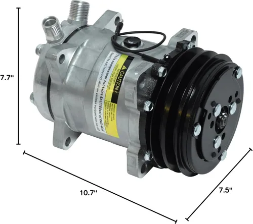 Miniatura 6 de GREEN Compresor universal A/C con 2PK embrague SD508 Estilo 5H14 R134A V Cinturón - Línea Premium