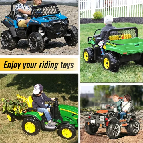 Miniatura 7 de Azocek para Adaptador de Rueda Eléctrica Compatible con Batería Dewalt de 20V con Arnés de Cable Conector Compatible con Coche Infantil Peg-Perego