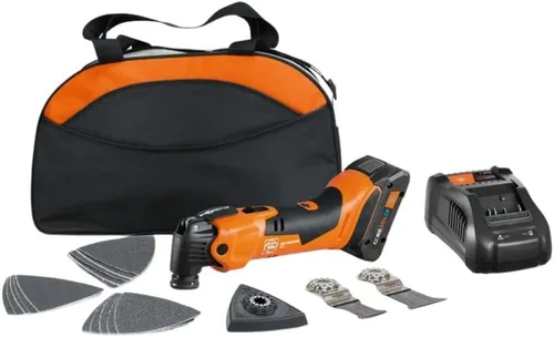 Miniatura 9 de Fein MultiMaster inalámbrico AMM 500 Plus Top 4 Ah AS para construcción y renovación de interiores, montaje Starlock Plus, sistema QuickIn