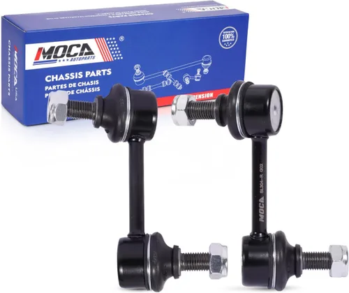 Miniatura 9 de WINBEST Juego de 2 barras estabilizadoras delanteras compatibles con Buick, para Chevrolet, GMC, Isuzu, Oldsmobile, Saab - 02-06 Trailblazer EXT