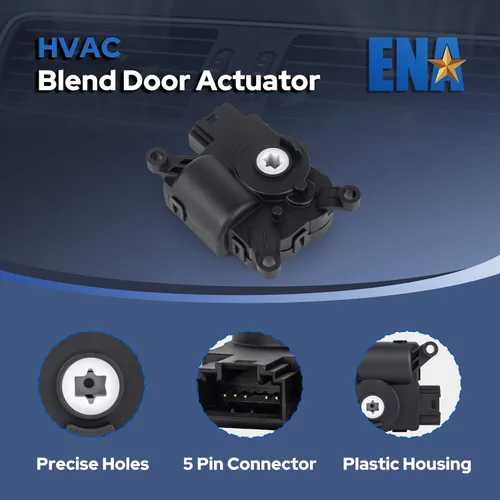 Miniatura 4 de ENA Actuador de puerta de mezcla de aire HVAC 604-824 compatible con VW Volkswagen Golf Jetta Tiguan Passat GTI Atlas CC Caddy Rabbit R32 Audi A3 Q3