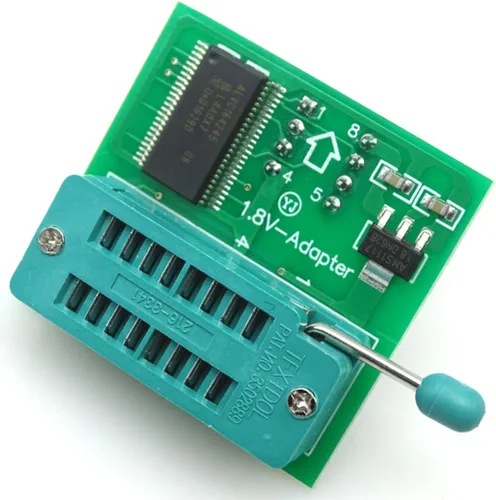 Miniatura 4 de AiTrip Programador USB EEPROM BIOS CH341A + Pinza SOIC8 + Adaptador 1.8V + Adaptador SOIC8 para Flash Serie 24 25