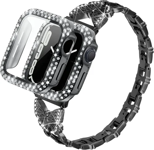 Miniatura 12 de YGTIECS Compatible con correas de Apple Watch para mujeres de 1.654 pulgadas (1.654 pulgadas), 1.614 pulgadas, 1.575 pulgadas, 1.496 pulgadas, 1.496