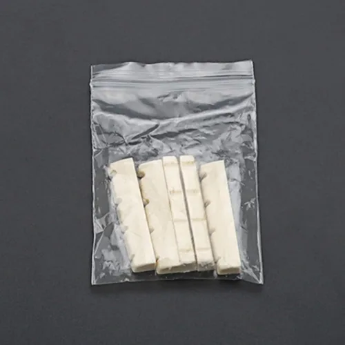 Miniatura 3 de 5 unids/pack Tuerca para bajo de guitarra de 1.654 in, tuerca superior ranurada, para instrumentos musicales de 4 cuerdas