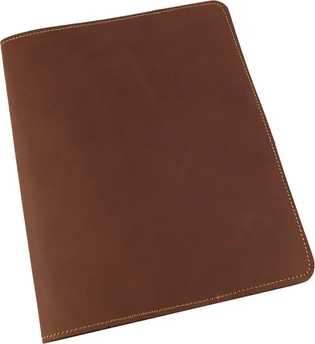 Miniatura 5 de Rustic Ridge - Cuaderno de composición de cuero recargable, funda de cuaderno de composición, funda de cuero para cuaderno, se adapta a Moleskine XL