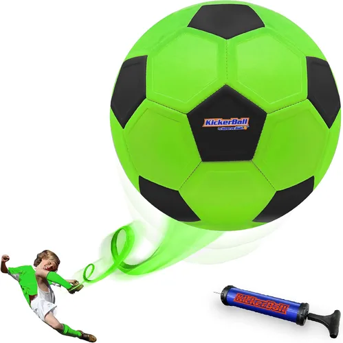 Miniatura 10 de Kickerball – Pelota de fútbol curva y con efecto – Patea como los profesionales, gran regalo para niños y niñas – Perfecto para partido o juego al