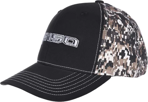 Miniatura 3 de Gorra de camuflaje ajustable para Ford F150 con diseño de bandera a cuadros, color negro y Digi