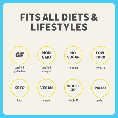 Miniatura 7 de ELLA'S FLATS® Patatas fritas saladas de todas las semillas, sin gluten, sin azúcar, chip de alto contenido de fibra, aperitivo bajo