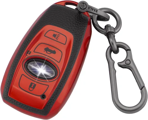 Miniatura 8 de EKALA Funda para llavero Subaru con llavero compatible con Crosstrek/Forester/Outback 2024 para Subaru Impreza WRX STI BRZ Crosstrek Ascent Legacy 4