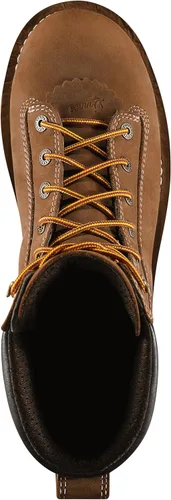 Miniatura 4 de Danner Quarry USA - Botas de trabajo para hombre de 8 pulgadas, 14.11 oz, duraderas, impermeables, aisladas, puntera no metálica para seguridad