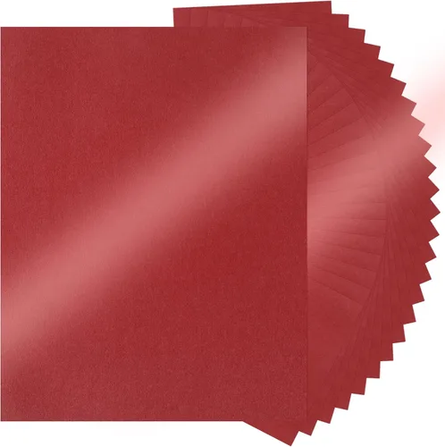 Miniatura 9 de Papel de cartulina blanco brillante, 120 hojas de papel nacarado de 92 libras (250 gsm/92 libras) para manualidades, cartulina brillante de doble