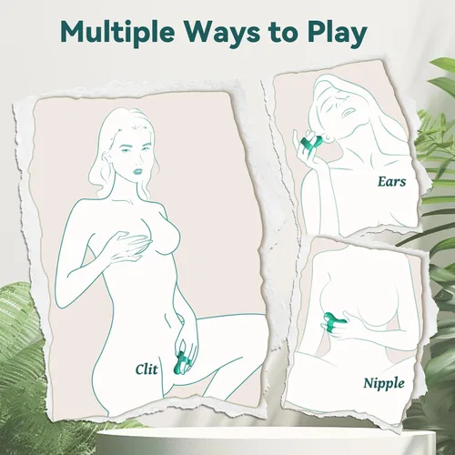 Miniatura 4 de Sex Toys Women Finger Vibrator Mini Vibrator, Adult Toys with 10 Vibration Modes Female Sex Toy Couples Sex Toy Women, Bullet Vibrators Clitoral