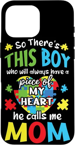 Miniatura 18 de Funda para iPhone 11 Boy Calls Me Mom Heart Colorido Puzzle Autismo