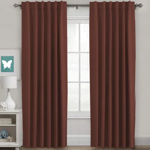 Miniatura 103 de H.VERSAILTEX Cortinas opacas con aislamiento térmico, paneles de tratamiento de ventana, cortinas opacas para oscurecer la habitación, cortinas Gris