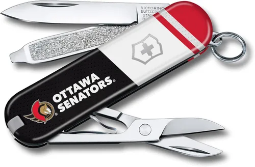 Miniatura 7 de Cuchillo del Ejército Suizo Victorinox Classic SD - Cuchillo de bolsillo compacto de 7 funciones de fabricación suiza con hoja pequeña