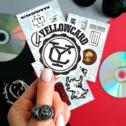 Miniatura 3 de BulbaCraft Pegatinas Legendarias de Bandas de Rock – Adhesivos de Vinilo para Laptop de Heavy Metal - Pegatinas de Bandas de Vinilo para Adultos