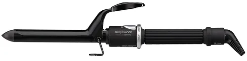 BaByliss Pro Rizador de resorte de cerámica porcelana profesional para múltiples tipos de cabello, alcanza 430 grados para rizos sueltos y duraderos