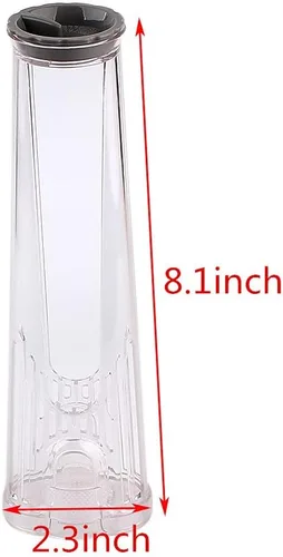 Miniatura 5 de Anbige Piezas de repuesto Depósito de agua de 66 onzas con soporte para filtro y 6 filtros de agua de carbón, compatible con cafeteras Keurig