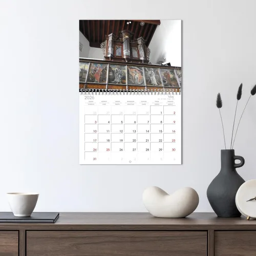 Miniatura 3 de Fantastic world of organs (calendario mensual de pared 2025 11.7 x 16.5 pulgadas (abierto), calendario de 14 meses de CALVENDO