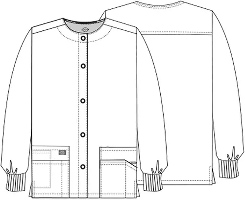 Miniatura 8 de Dickies - Chaqueta médica de calentamiento frontal para mujer