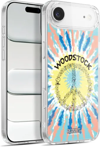 Miniatura 210 de Head Case Designs Funda de gel Woodstock 50th con licencia oficial de Peanuts Snoopy Guitar 1969 [protección de grado militar] compatible con Apple