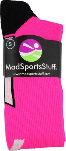 Miniatura 3 de MadSportsStuff Triumph - Calcetines de concientización sobre el cáncer de mama con cinta rosa para fútbol, béisbol, softbol, niños, niñas y hombres
