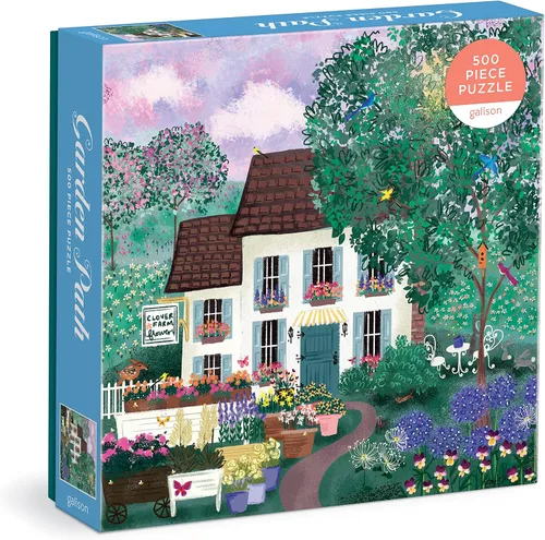 Miniatura 6 de Galison Art of the Table - Rompecabezas de 500 piezas Joy Laforme con hermosas ilustraciones de higos y violetas en un entorno de naturaleza muerta