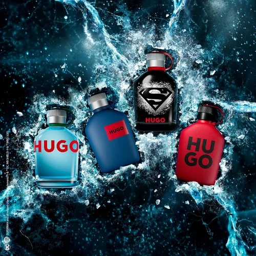 Miniatura 6 de Hugo Boss SUPERMAN x HUGO Eau de Parfum – Colonia Fougère para Hombre – Con Notas de Acorde de Aldehído, Aceite de Menta Verde y Aceite de Pachulí