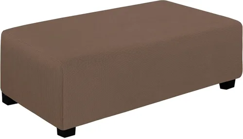 Miniatura 122 de Easy-Going Funda Elástica para Otomana Taburete de Almacenamiento Plegable Protector de Muebles Funda Rectangular Suave con Parte Inferior Elástica
