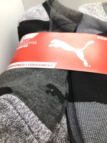 Miniatura 4 de PUMA Calcetines deportivos de corte bajo con control de humedad para hombre