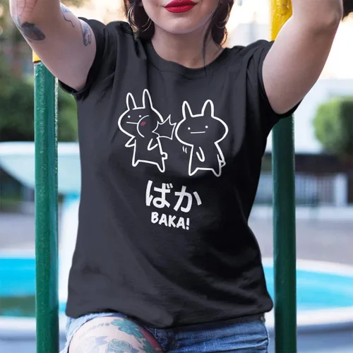 Miniatura 2 de Camiseta de anime japonés para hombre y mujer