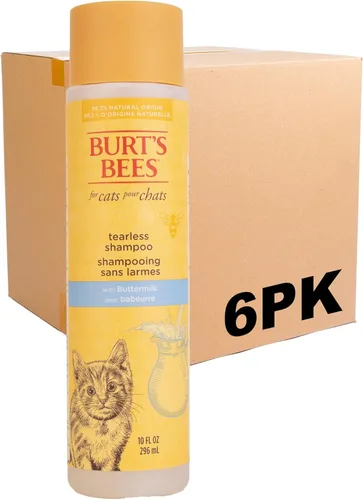 Miniatura 13 de Burt's Bees for Pets Champú para gatitos sin lágrimas con suero de mantequilla, fórmulas 99.3% de origen natural, champú para mascotas para gatos