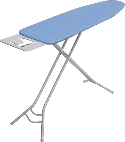 Miniatura 9 de STO STO Tabla de planchar de tamaño matrimonial de 45 x 14 pulgadas con soporte para hierro, 7 opciones de altura de 29 a 36 pulgadas, tabla