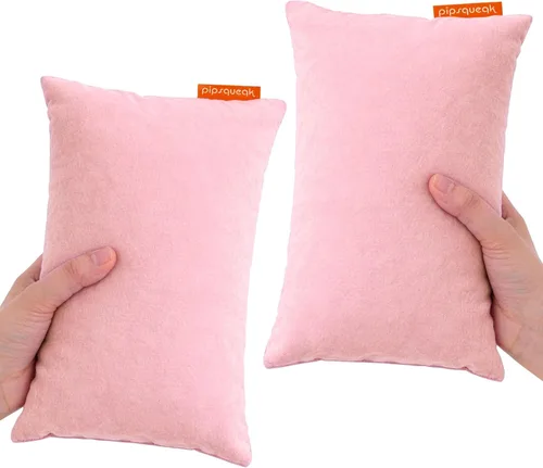 Miniatura 35 de Almohada de microfibra Pipsqueak - Pequeña, Mini, Pequeño - 27.9 x 17.8 cm - Perfecta para viajes, autos, aviones, camping, perros, niños pequeños