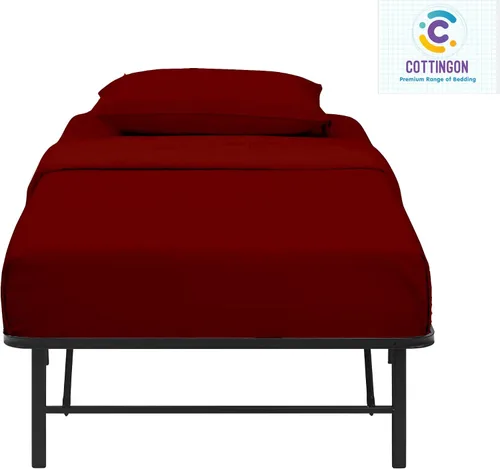 Miniatura 2 de Juego de sábanas para cuna de 33 x 75 pulgadas, juego de sábanas de algodón egipcio (4 piezas) para colchón de tamaño cuna ajustable para cama