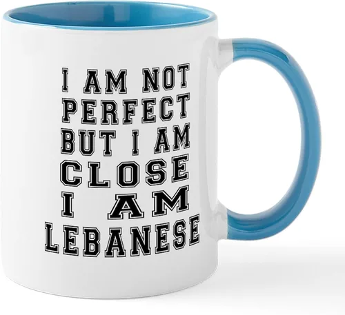 Miniatura 66 de CafePress #1 - Taza de café de cerámica libanesa de 11 oz (11.0 fl oz)