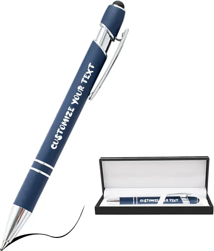 Miniatura 244 de AIFLM Bolígrafos personalizados con nombre a granel hasta 500 unidades de bolígrafos grabados gratis con tu nombre y texto para negocios