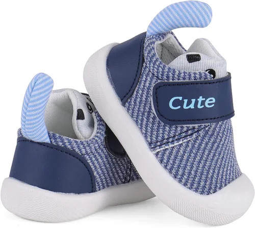 Miniatura 5 de Zapatos de bebé para niño y niña, zapatos de malla transpirable para caminar, suela de goma antideslizante, zapatos de cuna para primeros pasos