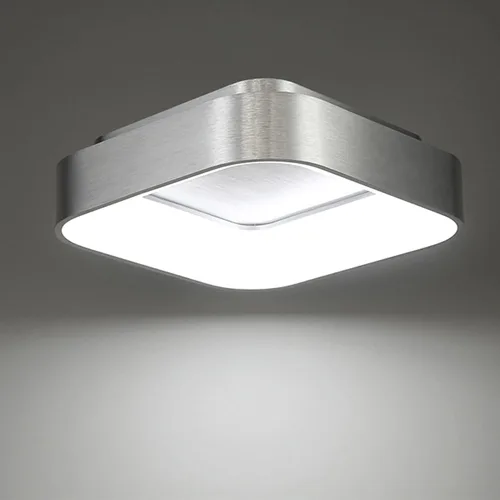 Miniatura 3 de WAC Lighting dweLED, Tetris 18in LED Flush Mount 3000K en aluminio cepillado
