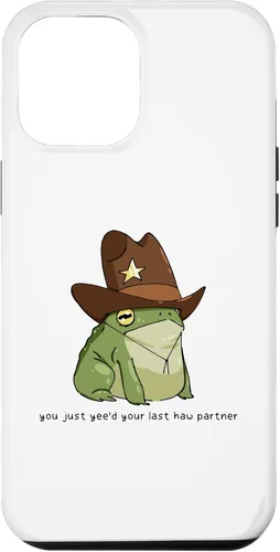 Miniatura 26 de Funny You Just Yee'd Your Last Haw Partner Cowboy Frog Meme - Funda para iPhone 17